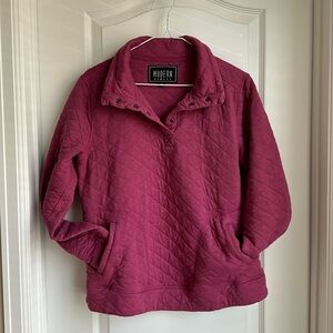 Modern canvas sweater